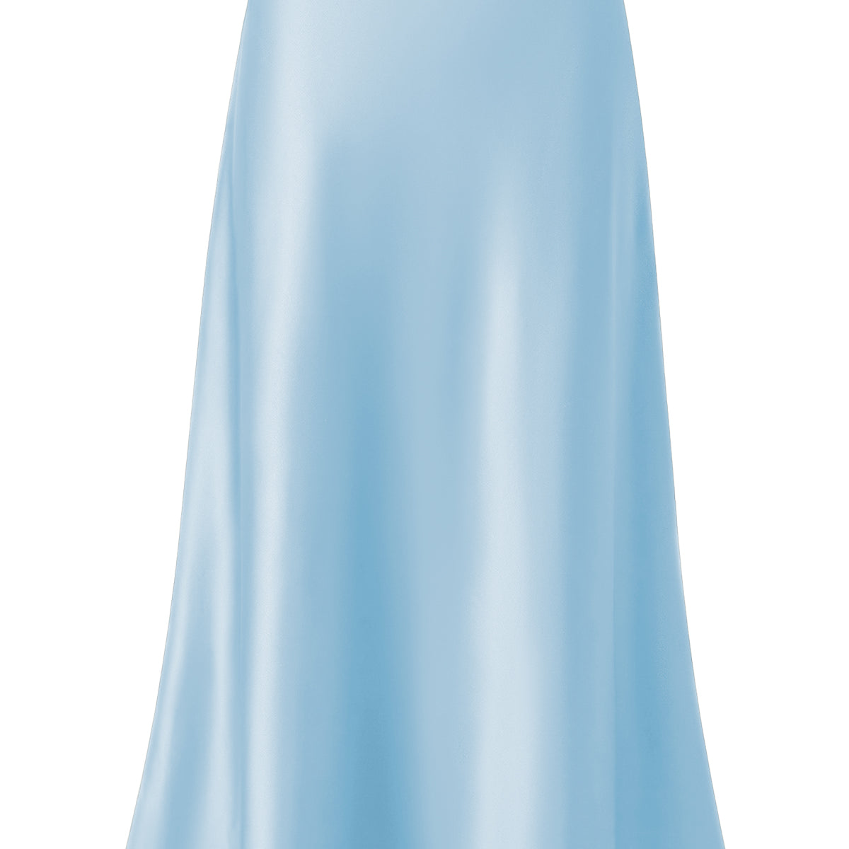Satin A-Line Maxi Skirt