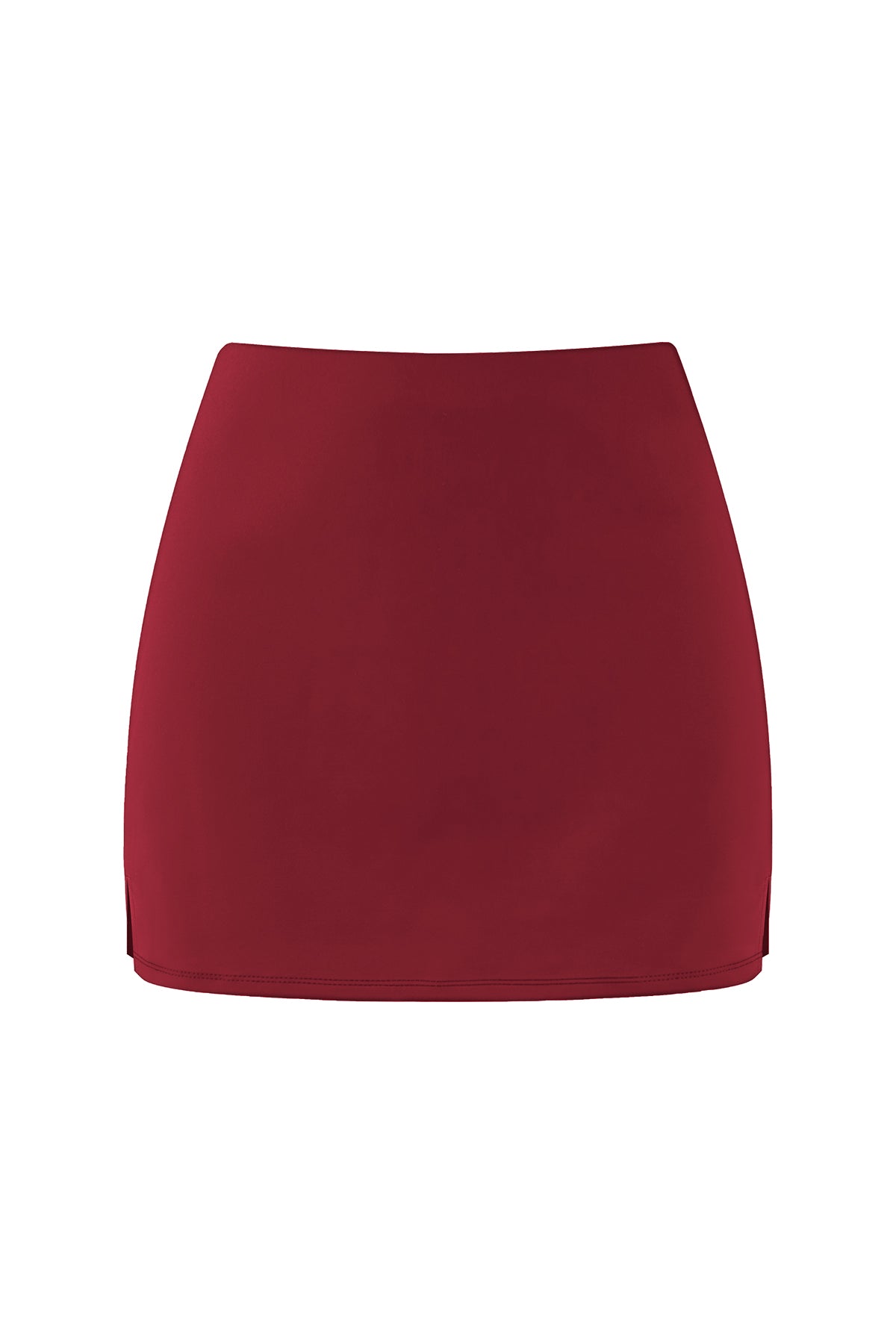 High-Waisted Classic Tailored Mini Skirt