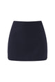 High-Waisted Classic Tailored Mini Skirt