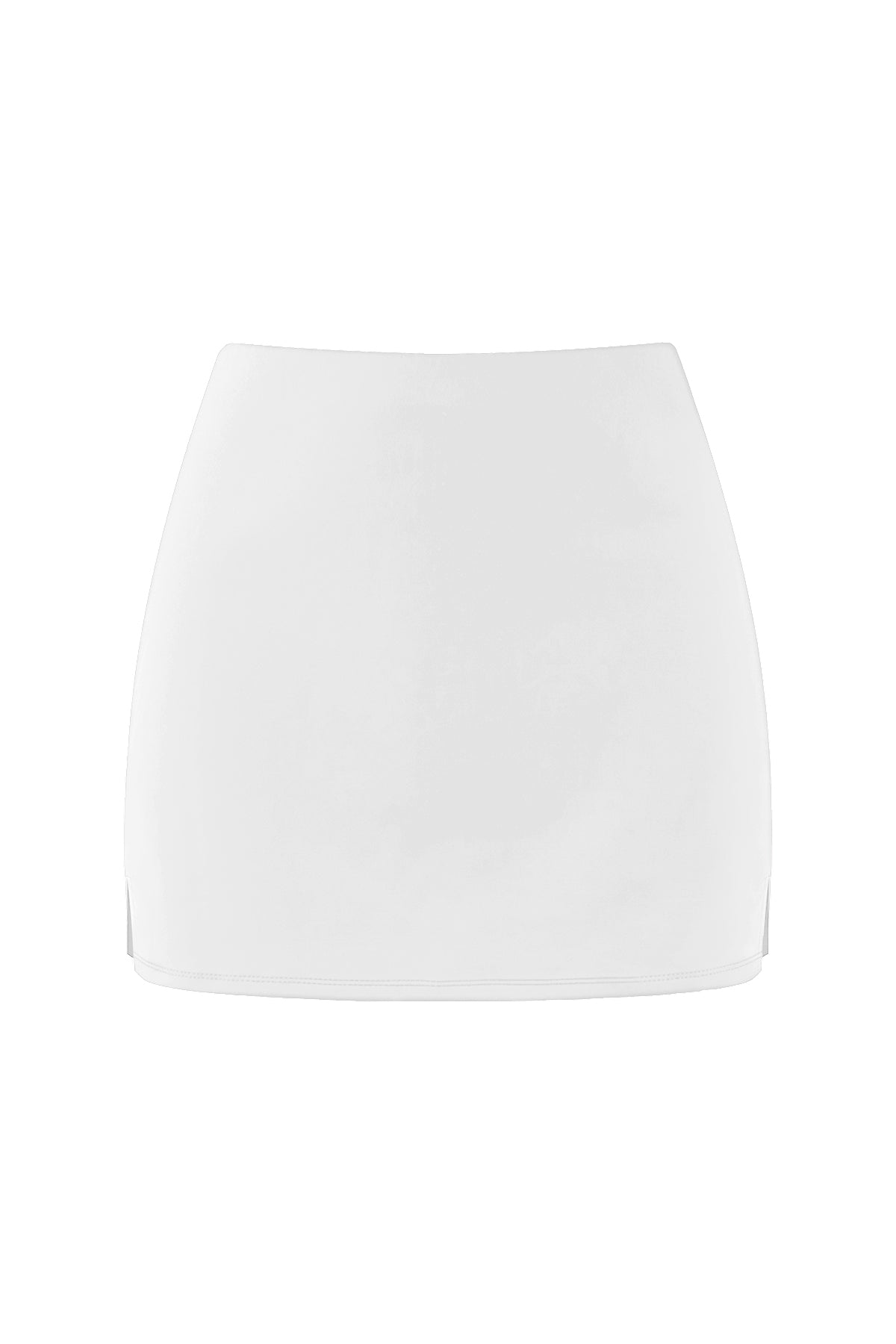 High-Waisted Classic Tailored Mini Skirt