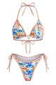 Riviera Scalloped Triangle Bikini Set
