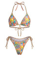 Riviera Scalloped Triangle Bikini Set