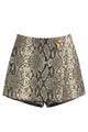 Asymmetric Wrap Mini Skort