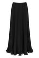 High Waist Pleated Maxi Skirt