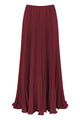 High Waist Pleated Maxi Skirt