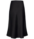 The Essential Satin Midi Skirt – High Waisted, A Line, Effortless Everyday Elegance