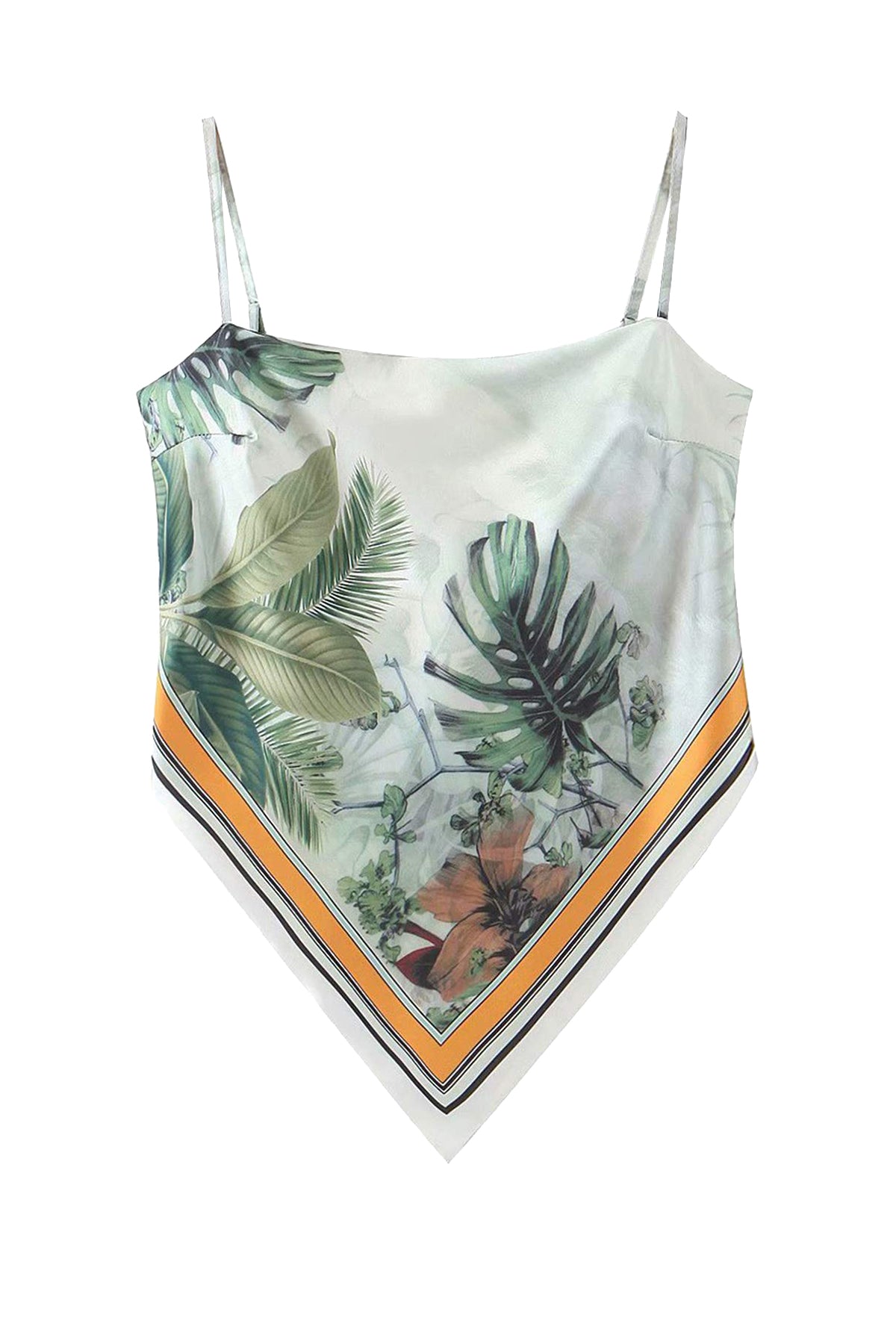 Paisley Cami Tie-Back Top